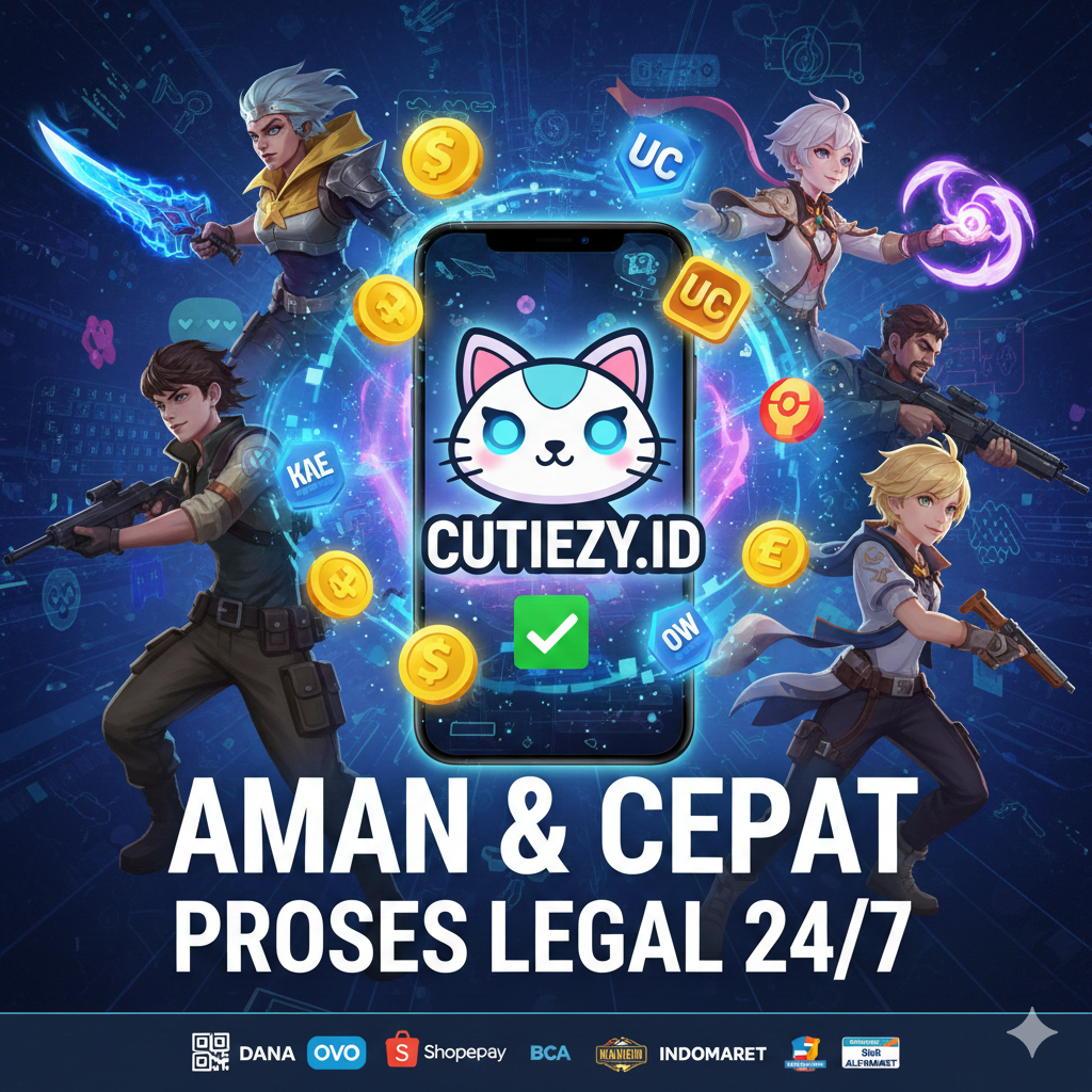 Cutiezy.id: Solusi Top-Up Game Paling Aman dan Terpercaya di Indonesia